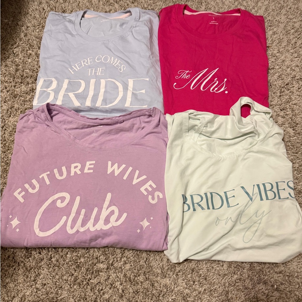 Bride Shirts Large